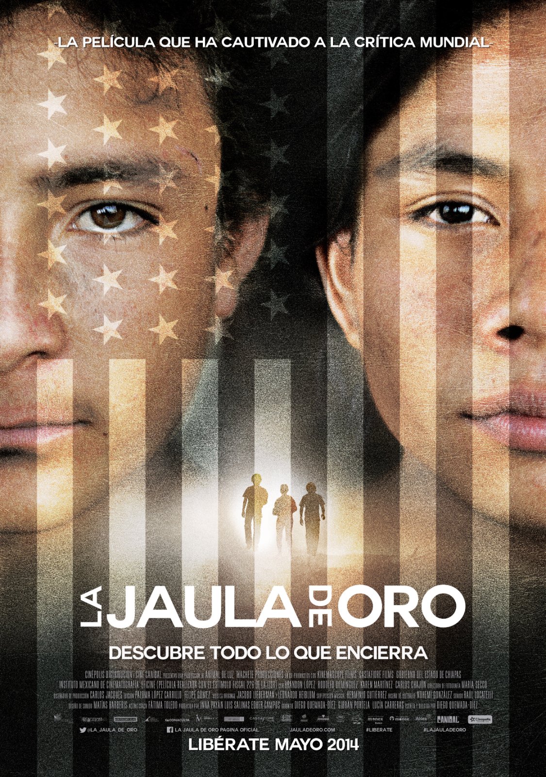 Poster de La Jaula de Oro